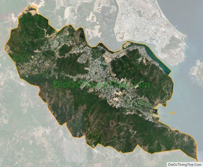 Bản đồ vệ tinh xã Phước Đồng, thành phố Nha Trang