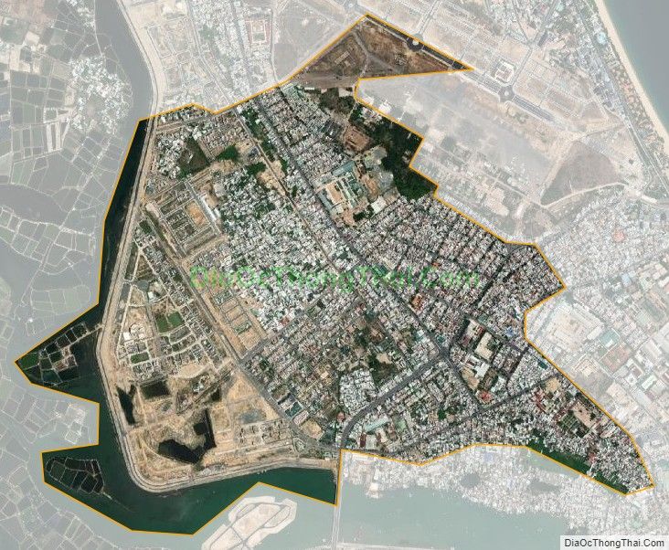 Bản đồ vệ tinh phường Phước Long, thành phố Nha Trang