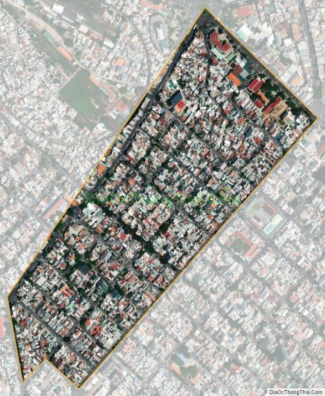 Bản đồ vệ tinh phường Phước Tiến, thành phố Nha Trang