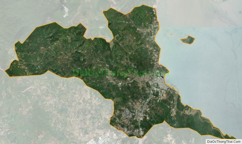 Bản đồ vệ tinh xã Vĩnh Lương, thành phố Nha Trang