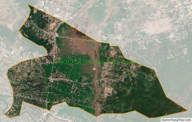 Bản đồ vệ tinh phường Ninh Đa, thị xã Ninh Hòa