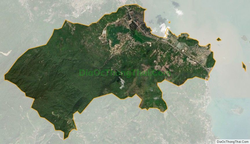 Bản đồ vệ tinh xã Ninh Ích, thị xã Ninh Hòa