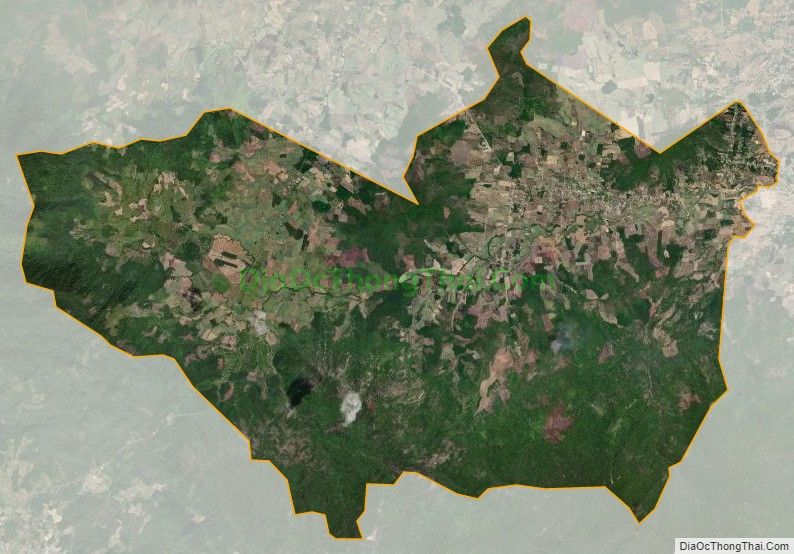 Bản đồ vệ tinh xã Ninh Tân, thị xã Ninh Hòa