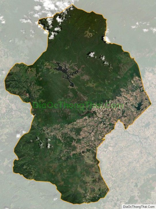 Bản đồ vệ tinh xã Ninh Tây, thị xã Ninh Hòa