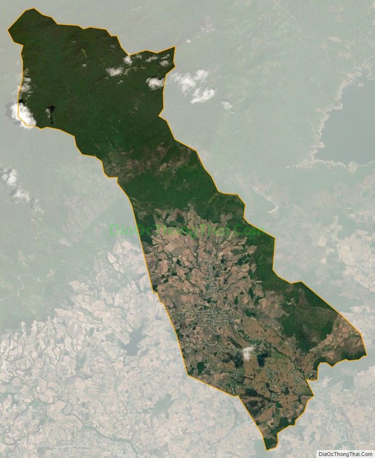 Bản đồ vệ tinh xã Ninh Thượng, thị xã Ninh Hòa