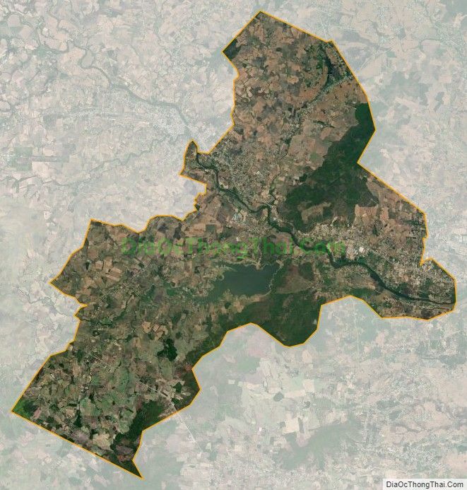 Bản đồ vệ tinh xã Ninh Xuân, thị xã Ninh Hòa