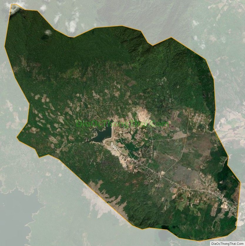 Bản đồ vệ tinh xã Xuân Sơn, huyện Vạn Ninh