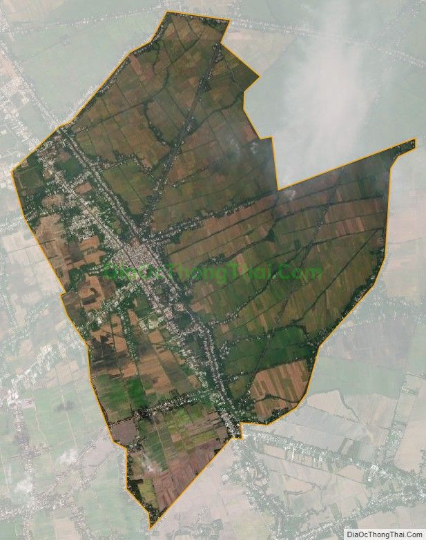 Bản đồ vệ tinh Thị trấn Minh Lương, huyện Châu Thành