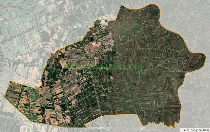 Bản đồ vệ tinh xã Vĩnh Bình Bắc, huyện Vĩnh Thuận