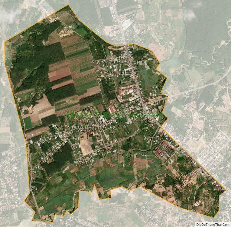Bản đồ vệ tinh phường Ngô Mây, thành phố Kon Tum