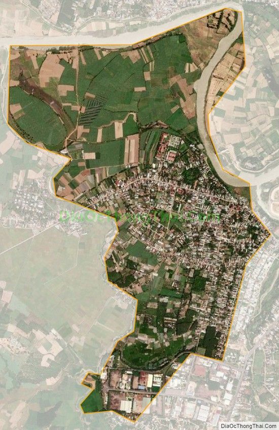Bản đồ vệ tinh phường Nguyễn Trãi, thành phố Kon Tum