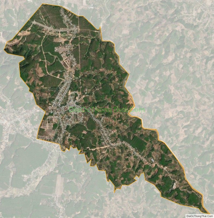 Bản đồ vệ tinh Thị trấn Plei Kần, huyện Ngọc Hồi