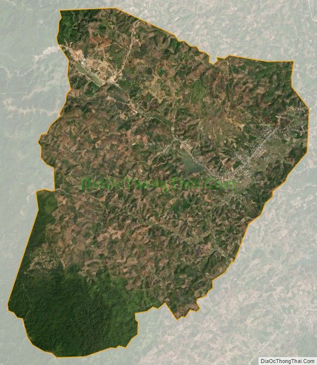 Bản đồ vệ tinh xã Bờ Y, huyện Ngọc Hồi