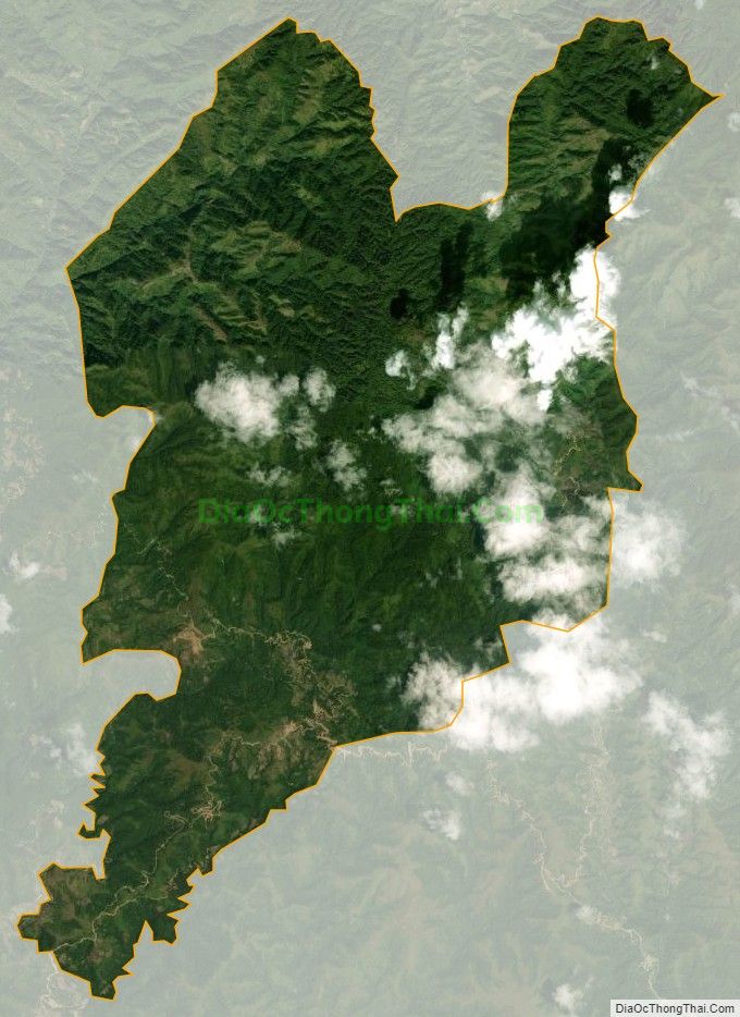 Bản đồ vệ tinh xã Tá Bạ, huyện Mường Tè
