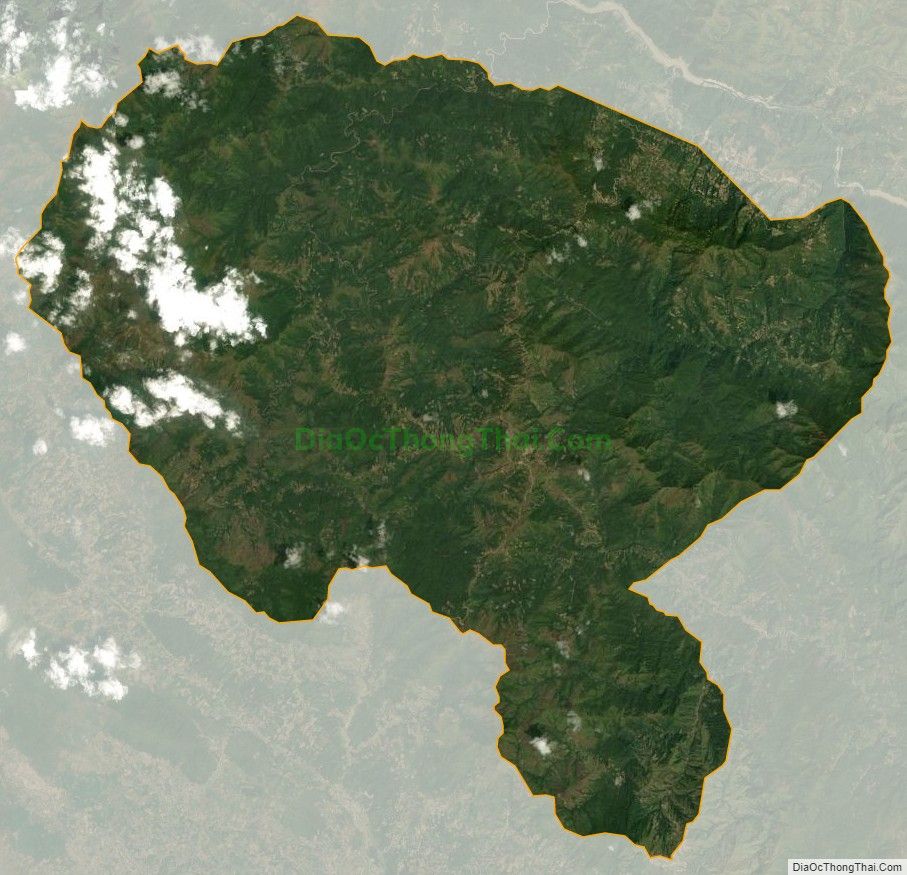 Bản đồ vệ tinh xã Tà Tổng, huyện Mường Tè