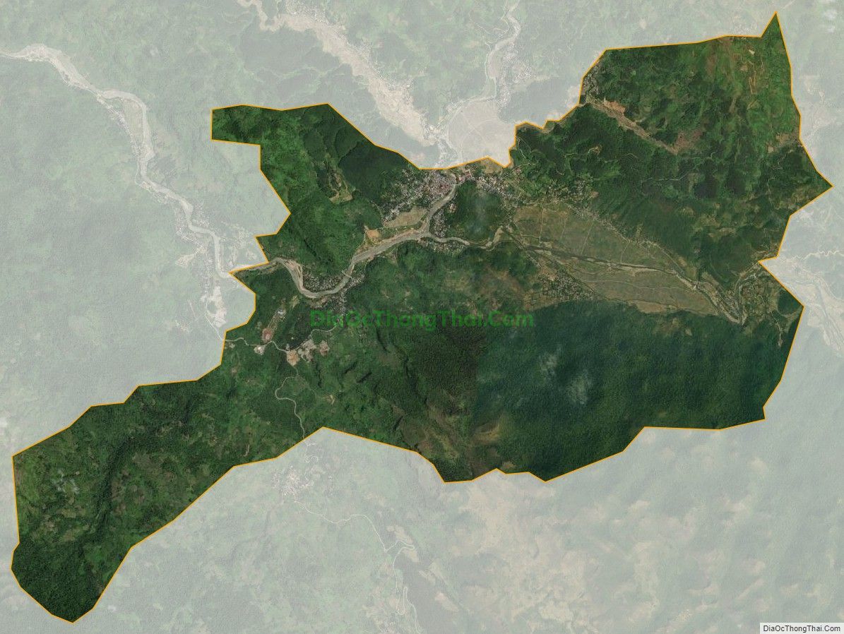 Bản đồ vệ tinh xã Mường So, huyện Phong Thổ