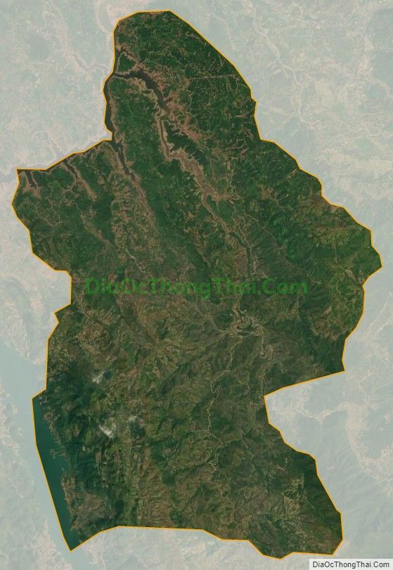 Bản đồ vệ tinh xã Căn Co, huyện Sìn Hồ