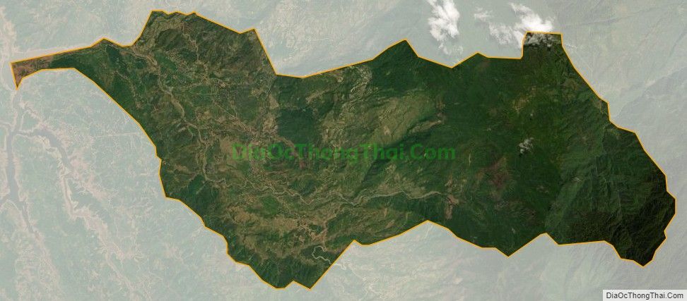 Bản đồ vệ tinh xã Noong Hẻo, huyện Sìn Hồ