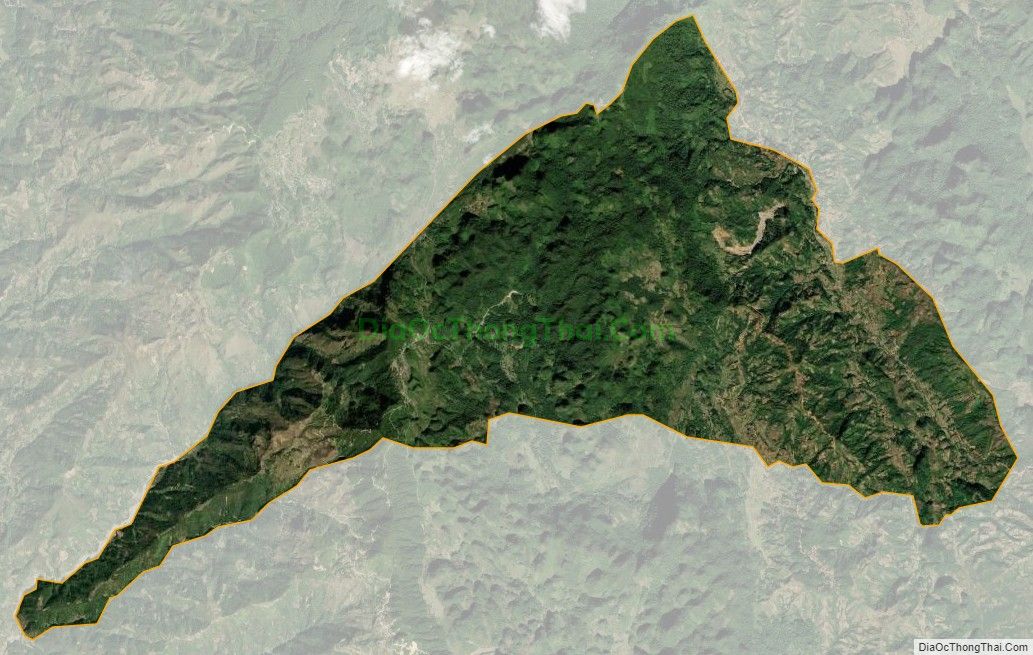 Bản đồ vệ tinh xã Tả Ngảo, huyện Sìn Hồ