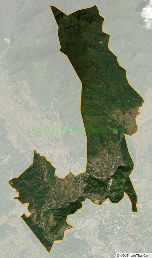 Bản đồ vệ tinh xã Bình Lư, huyện Tam Đường