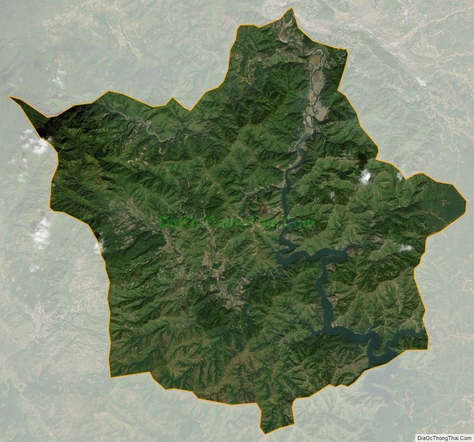 Bản đồ vệ tinh xã Nậm Cần, huyện Tân Uyên
