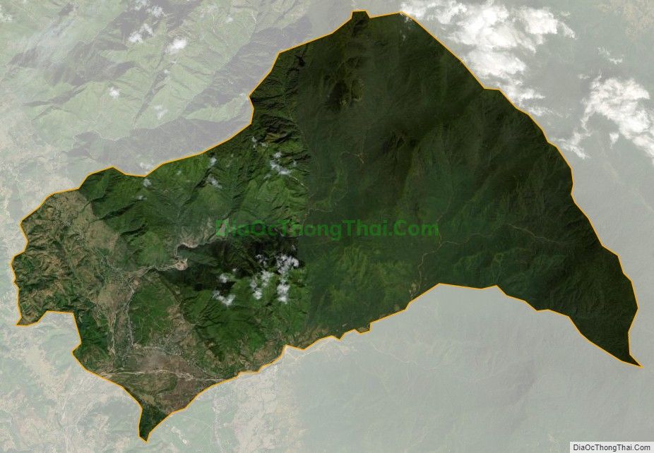 Bản đồ vệ tinh xã Phúc Khoa, huyện Tân Uyên