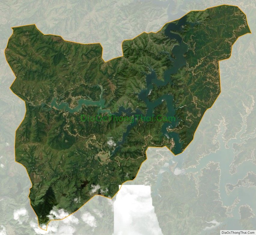 Bản đồ vệ tinh xã Tà Mít, huyện Tân Uyên