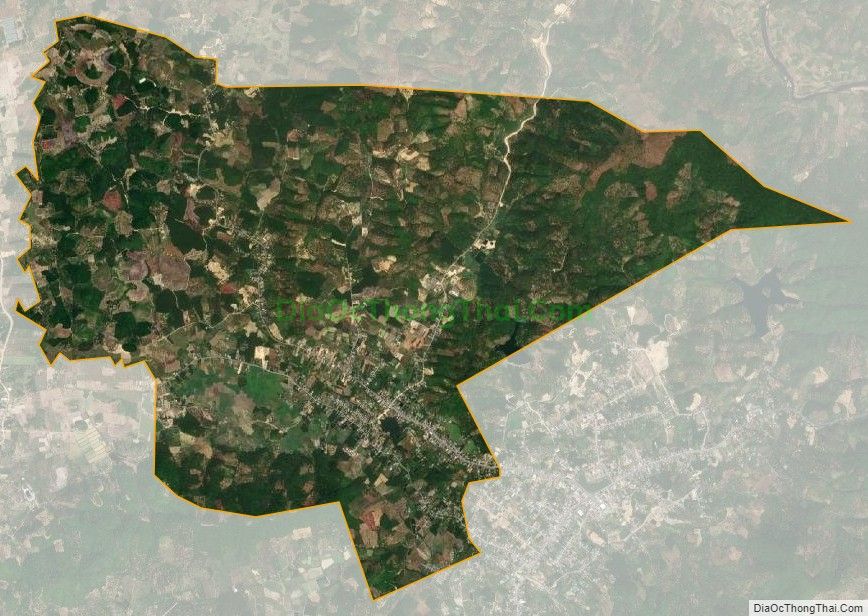 Bản đồ vệ tinh xã Ma Đa Guôi, huyện Đạ Huoai