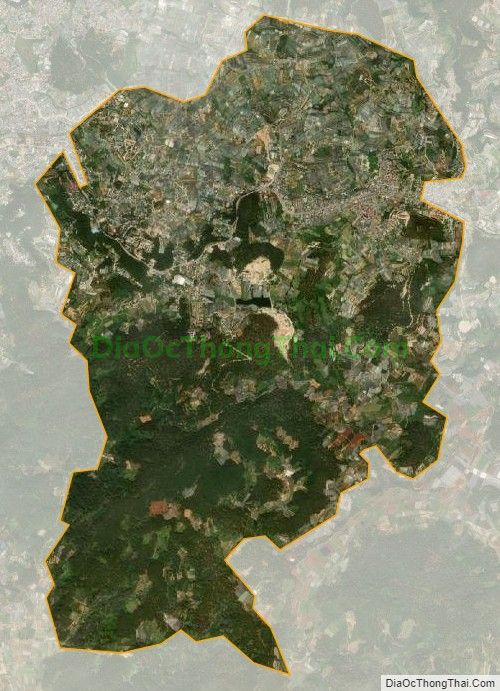 Bản đồ vệ tinh Phường 11, thành phố Đà Lạt
