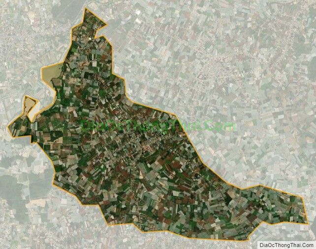 Bản đồ vệ tinh xã Quảng Lập, huyện Đơn Dương