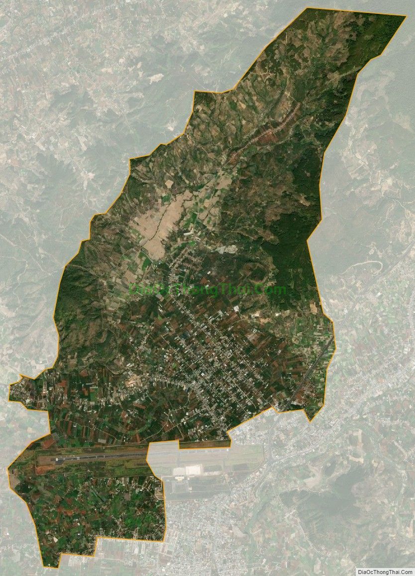 Bản đồ vệ tinh xã Liên Hiệp, huyện Đức Trọng