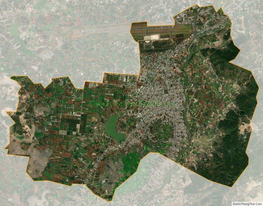 Bản đồ vệ tinh Thị trấn Liên Nghĩa, huyện Đức Trọng