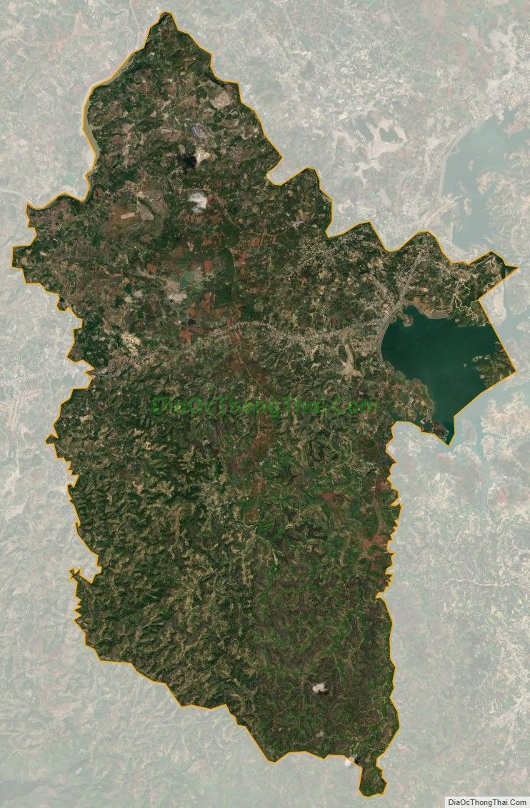 Bản đồ vệ tinh xã Ninh Gia, huyện Đức Trọng