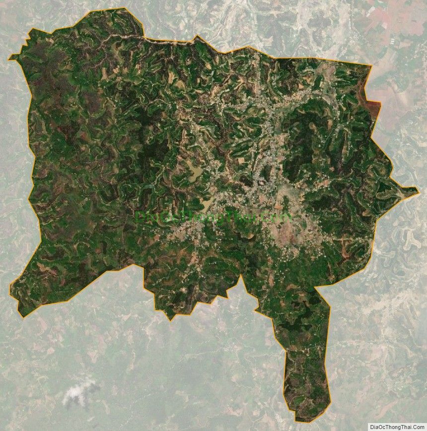 Bản đồ vệ tinh xã Ninh Loan, huyện Đức Trọng