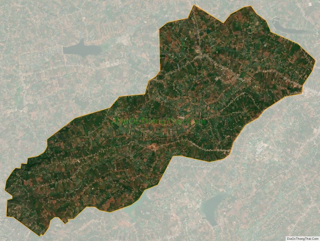 Bản đồ vệ tinh xã Hoài Đức, huyện Lâm Hà