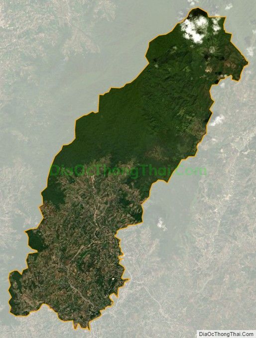 Bản đồ vệ tinh xã Phú Sơn, huyện Lâm Hà