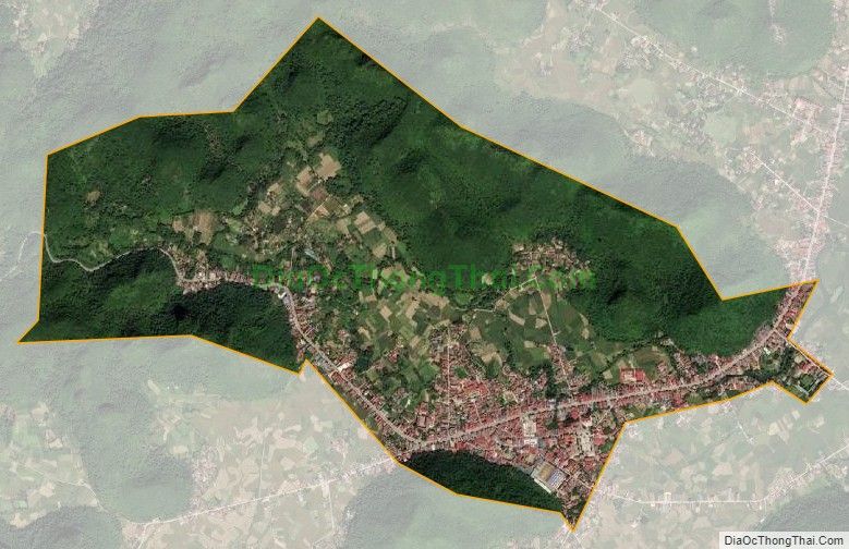 Bản đồ vệ tinh Thị trấn Bắc Sơn, huyện Bắc Sơn