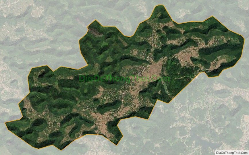 Bản đồ vệ tinh xã Chiêu Vũ, huyện Bắc Sơn