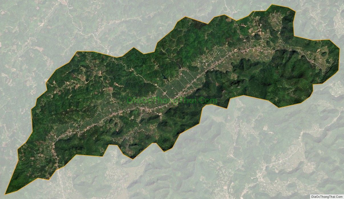 Bản đồ vệ tinh xã Đồng Ý, huyện Bắc Sơn