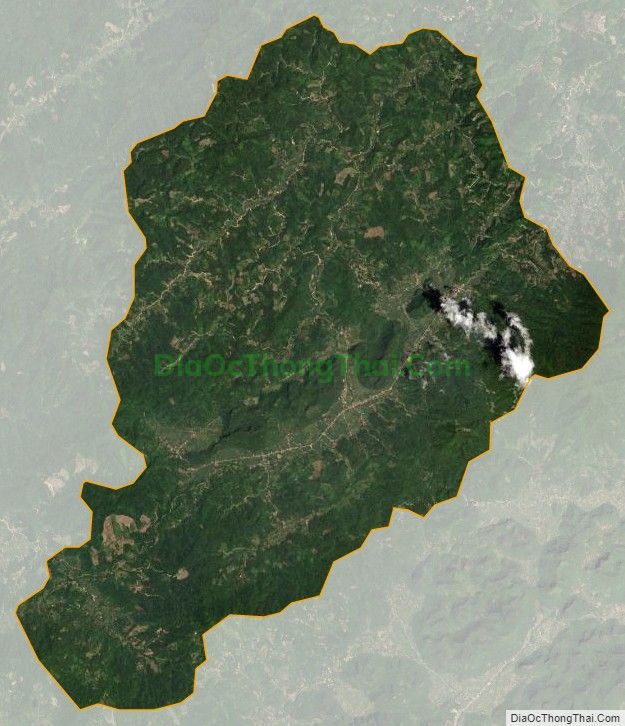 Bản đồ vệ tinh xã Tân Tri, huyện Bắc Sơn