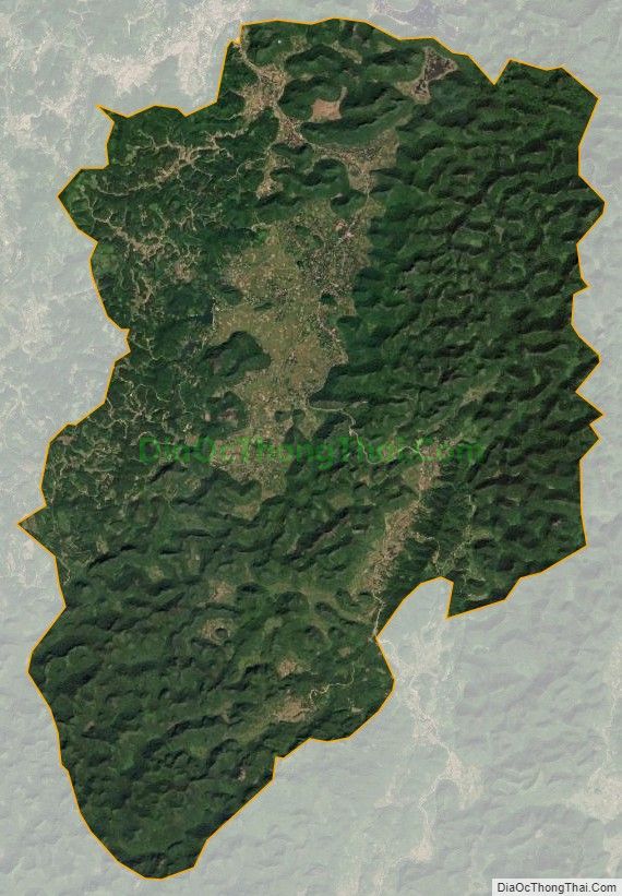 Bản đồ vệ tinh xã Trấn Yên, huyện Bắc Sơn