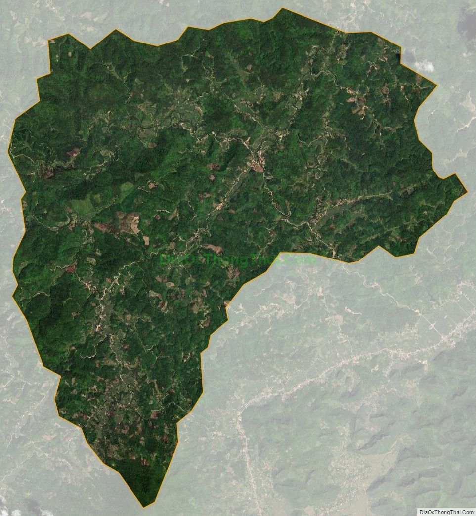Bản đồ vệ tinh xã Vạn Thủy, huyện Bắc Sơn
