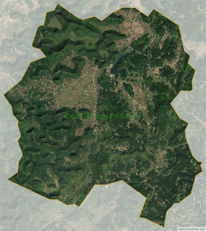 Bản đồ vệ tinh xã Vũ Lăng, huyện Bắc Sơn