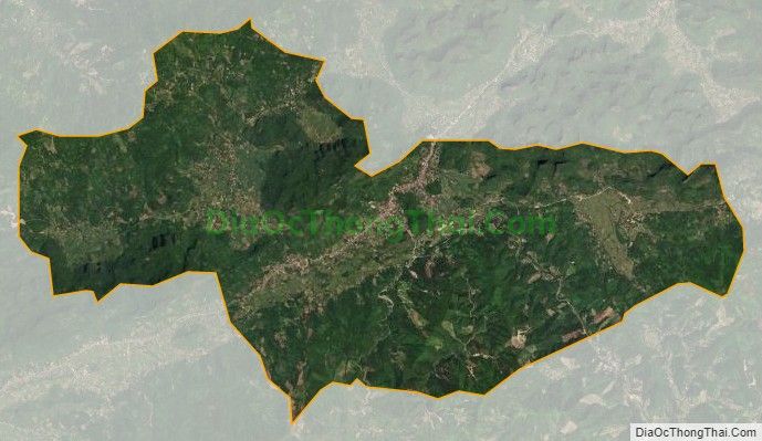 Bản đồ vệ tinh xã Vũ Lễ, huyện Bắc Sơn