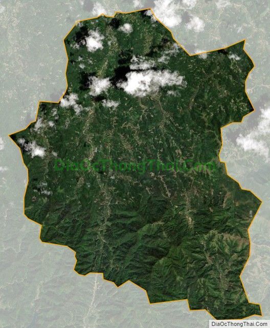 Bản đồ vệ tinh xã Minh Khai, huyện Bình Gia
