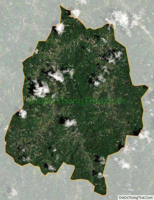 Bản đồ vệ tinh xã Quang Trung, huyện Bình Gia