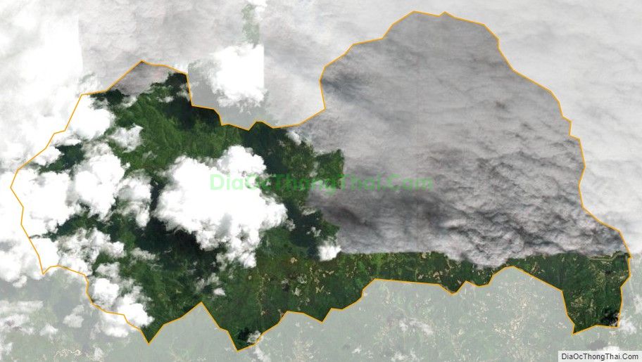 Bản đồ vệ tinh xã Quý Hòa, huyện Bình Gia