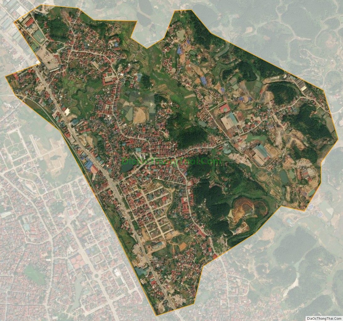 Bản đồ vệ tinh Thị trấn Cao Lộc, huyện Cao Lộc