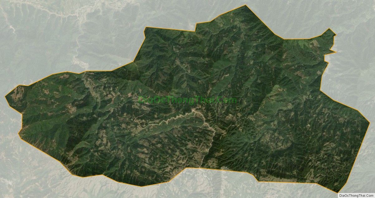 Bản đồ vệ tinh xã Công Sơn, huyện Cao Lộc