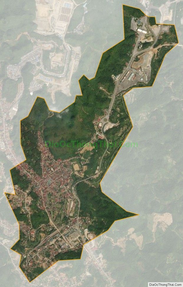 Bản đồ vệ tinh Thị trấn Đồng Đăng, huyện Cao Lộc